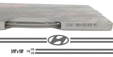 Large Hyundai Stripe Kit w/ 3/16" X150' roll - 6 Hyundai logos avail in many colors
