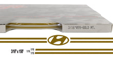 Large Hyundai Stripe Kit w/ 3/16" X150' roll - 6 Hyundai logos avail in many colors