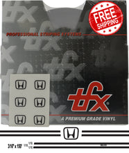 Large Honda Stripe Kit w/ 3/16" X150' roll - 6 Honda logos avail in many colors