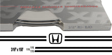 Large Honda Stripe Kit w/ 3/16" X150' roll - 6 Honda logos avail in many colors