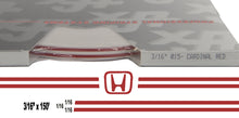 Large Honda Stripe Kit w/ 3/16" X150' roll - 6 Honda logos avail in many colors