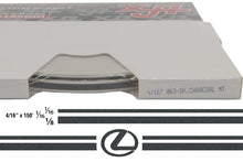 Large Lexus Stripe Kit w/ 4/16" X 150' roll - 6 Lexus logos avail in many colors