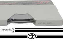 Large Toyota Stripe Kit w/ 4/16" X 150' roll - 6 Toyota logos avail in many colors
