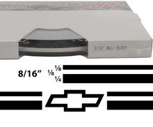 Large Chevy Truck Stripe Kit w/ 8/16" X150' roll - 6 Bowtie logos avail in many colors