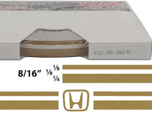 Large HONDA Truck Stripe Kit w/ 8/16" X150' roll - 6 HONDA logos avail in many colors