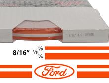 Large Ford Truck Stripe Kit w/ 8/16" X150' roll - 6 Ford logos avail in many colors