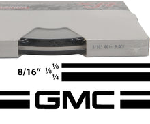 Large GMC Truck Stripe Kit w/ 8/16" X150' roll - 6 GMC logos avail in many colors