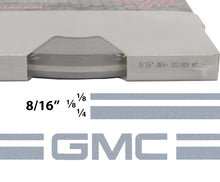 Large GMC Truck Stripe Kit w/ 8/16" X150' roll - 6 GMC logos avail in many colors