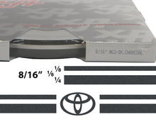 Large Toyota Truck Stripe Kit w/ 8/16" X150' roll - 6 Toyota logos avail in many colors