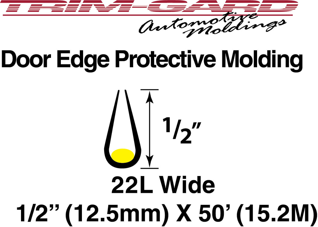 Wide Edge Protective Molding 1/2