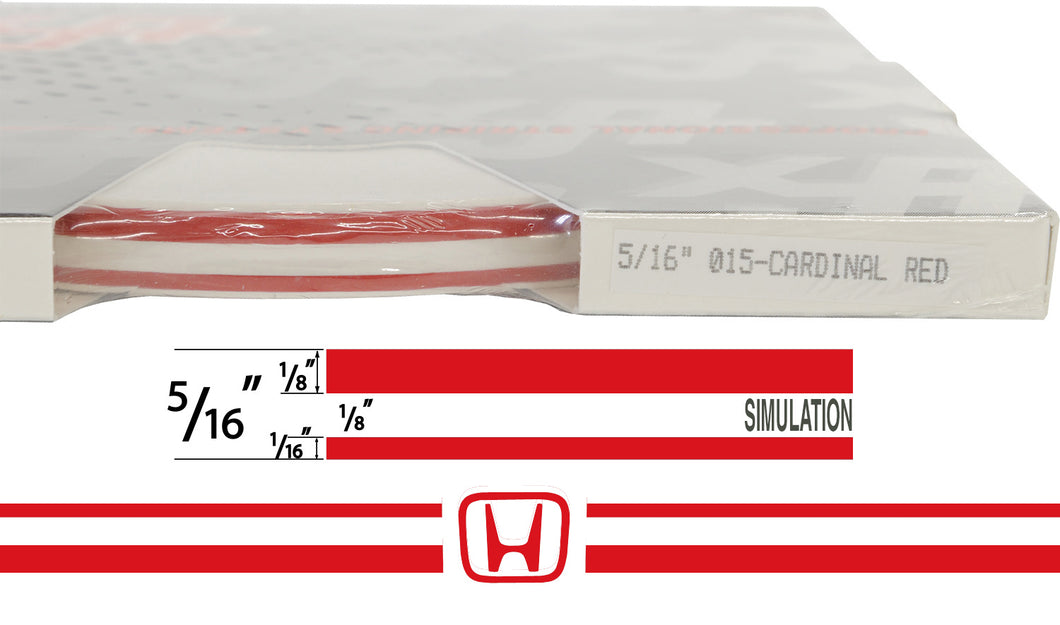 Large Honda Stripe Kit w/ 5/16