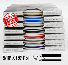 5/16" x 150' Roll of Accent Pinstripe for cars, trucks,RV stripe many colors