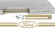 Large FORD Stripe Kit - 150' roll X 4/16" plus 6 FORD ovals avail in many colors