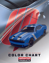 Universal Products Automotive Pinstripe Color Chart