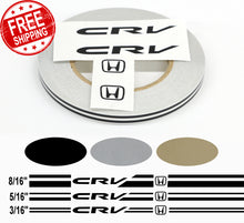 Stripe Kits for Honda CRV avail in 3 colors and 3 stripe configurations